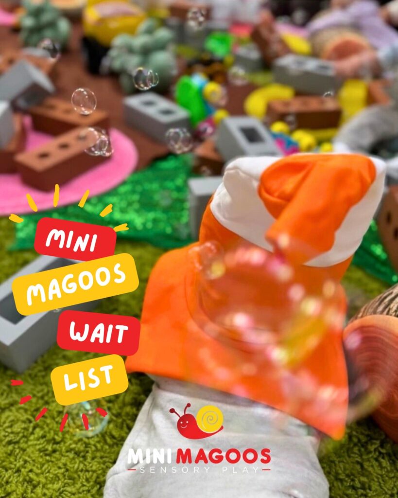 Babies learning in sensory play at mini magoos in frodsham